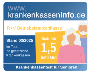 Testergebnis großer Krankenkassentest für Rentner